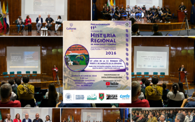PRELANZAMIENTO 11°A CATEDRA DE HISTORIA REGIONAL CULTURA Y TERRITORIO 2026L DE MANIZAES CALDAS