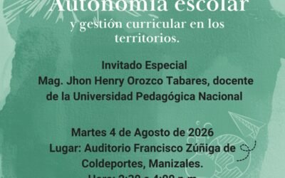 Conversatorio sobre Autonomía Escolar y Gestión Curricular en los Territorios