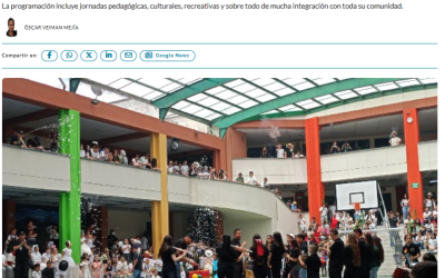 🎉 I.E. Bosques del Norte se prepara de nuevo para continuar la gran celebración de sus 25 años 🏫✨