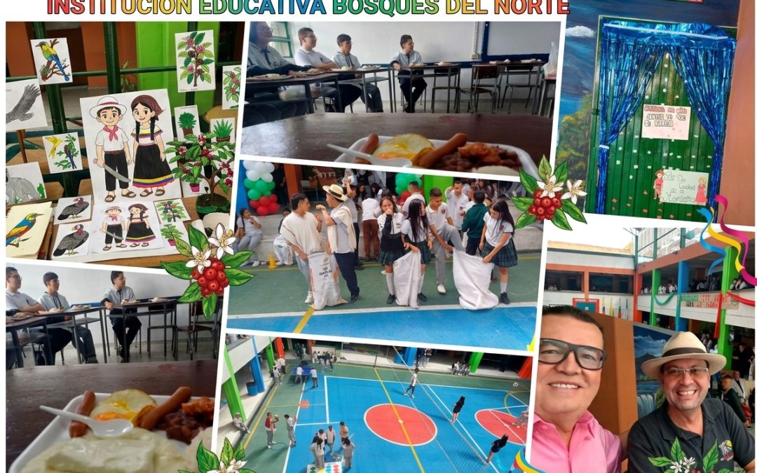 ¡Raíces que celebran, una historia que florece! La I.E. Bosques del Norte rindió homenaje a los 177 años de Manizales