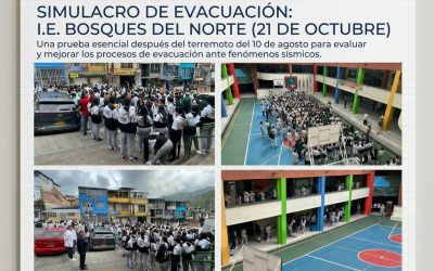 Preparados para Proteger la Vida: I.E. Bosques del Norte Fortalece sus Protocolos de Evacuación